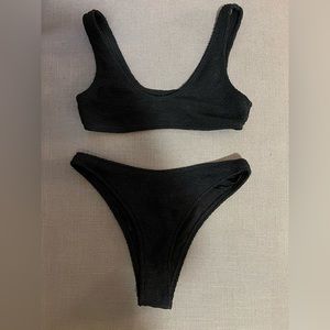 Na-kd Crinkle Textured Bikini